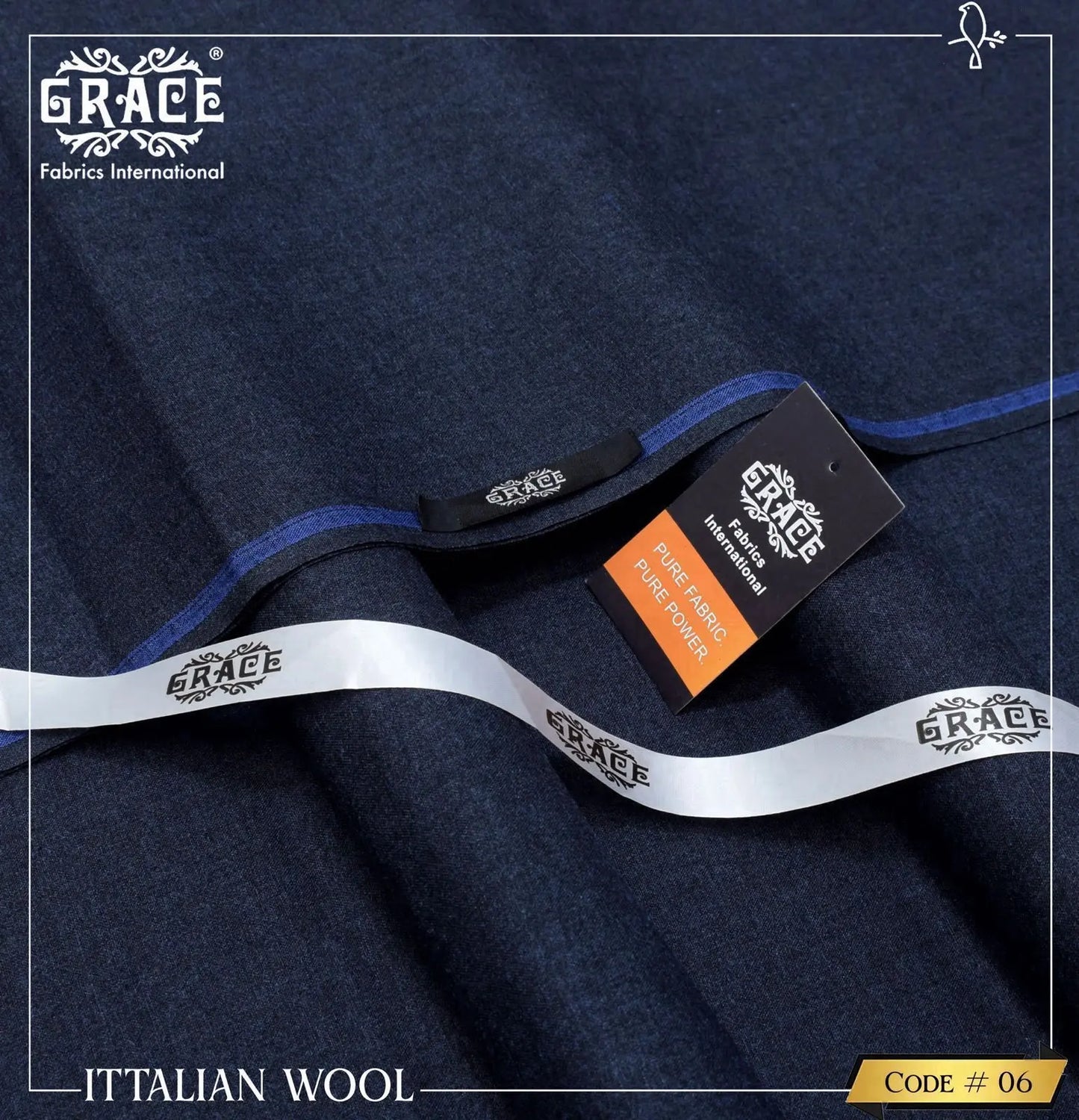 Premium Quality Wool Fabric By Grace