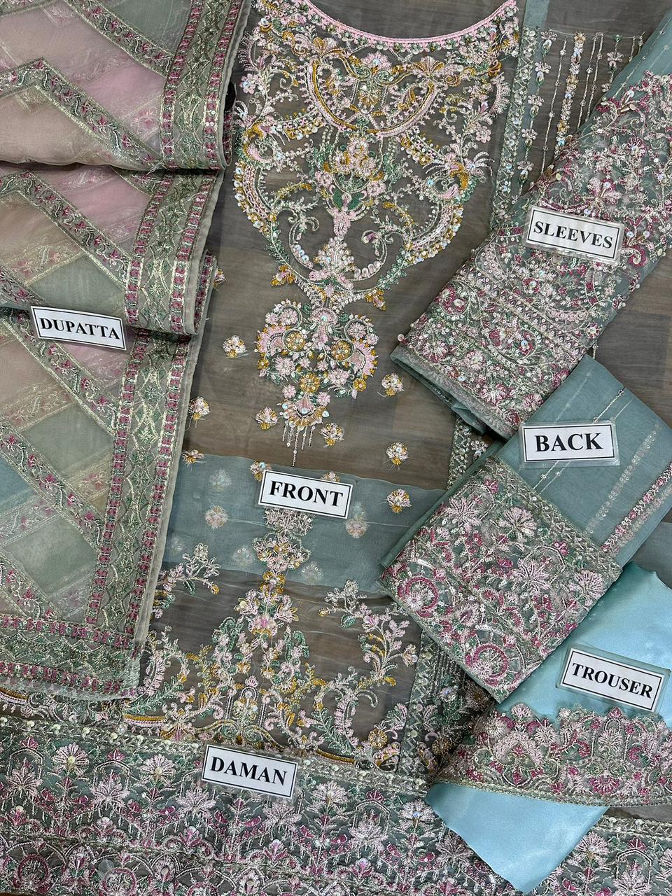 KANWAL MALIK Unstitch Replica